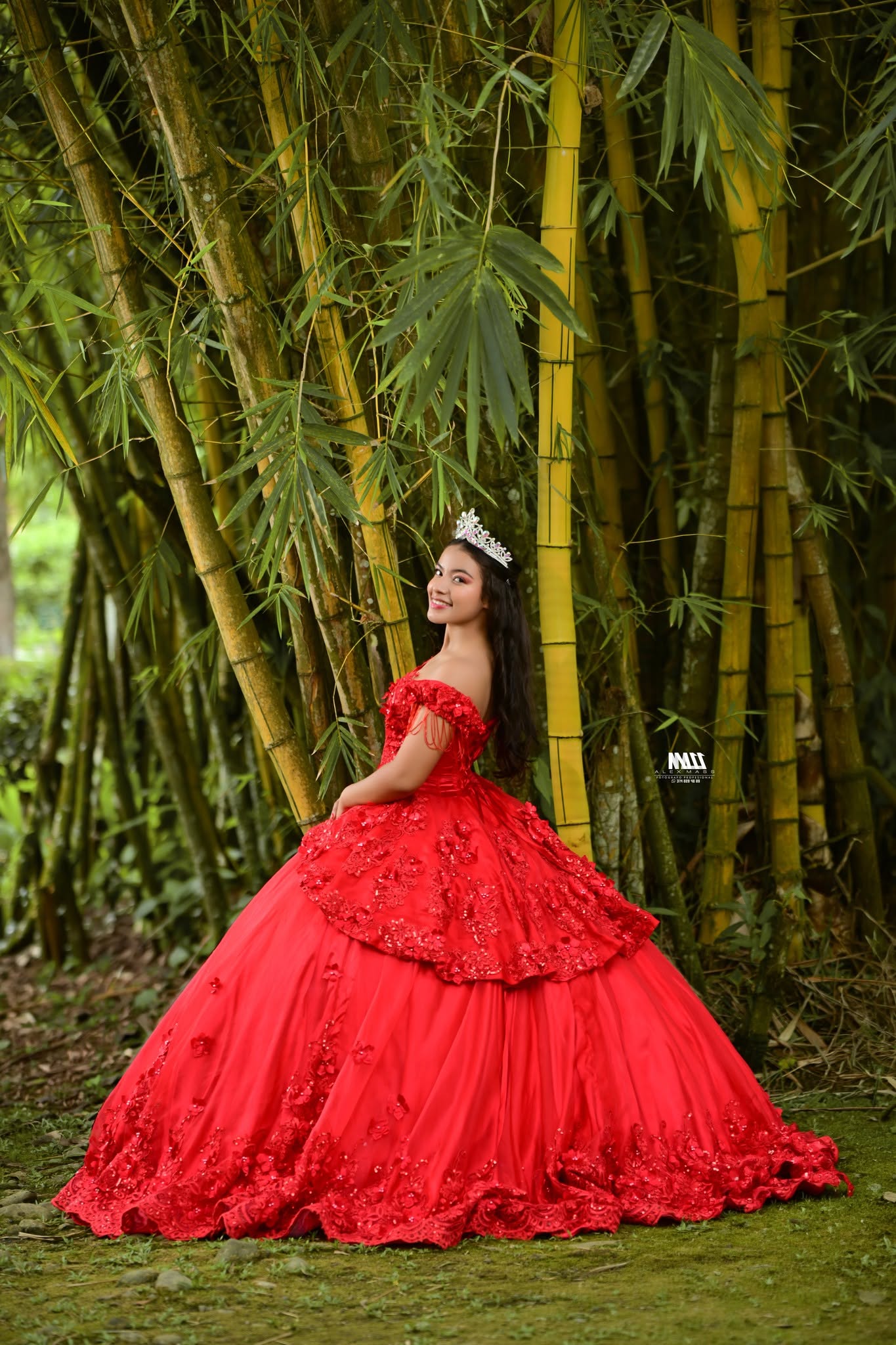 Camila Atardecer Jardín